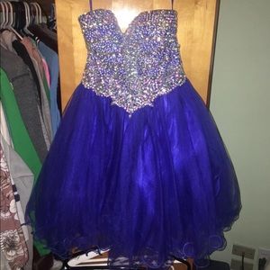 Royal Blue Part Dress